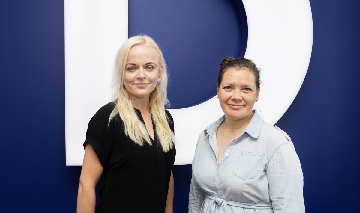 Tehnopol Startup Inkubaatori juht Kadri Tammai ja Kiirendi podcasti saatejuht Siiri Liiva