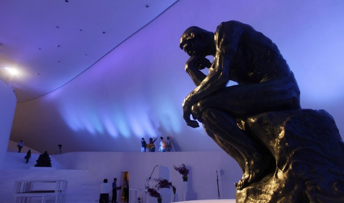 Auguste Rodini skulptuur Mõtleja