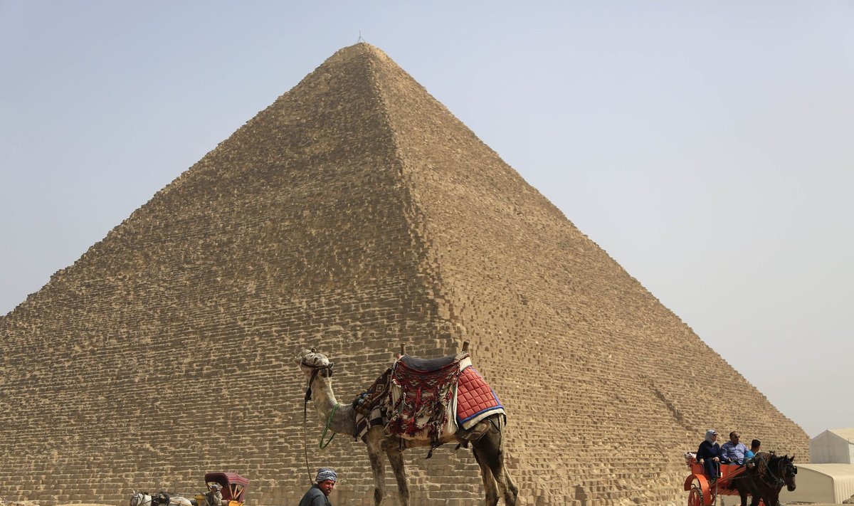 Püramiid Kairo lähistel Egiptuses