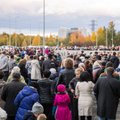 FOTOD | Tegusa Tallinna ja Savisaare valimisliidu kampaaniaüritus tõi Tondiraba jäähalli tuhandeid inimesi