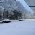 Tallinnas sadas öösel maha lumi, käes on paremat kommunaalteenust lubanud linnavalitsuse esimene proovikivi