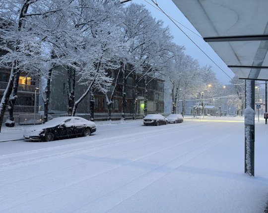 Tallinnas sadas öösel maha lumi, käes on paremat kommunaalteenust lubanud linnavalitsuse esimene väljakutse