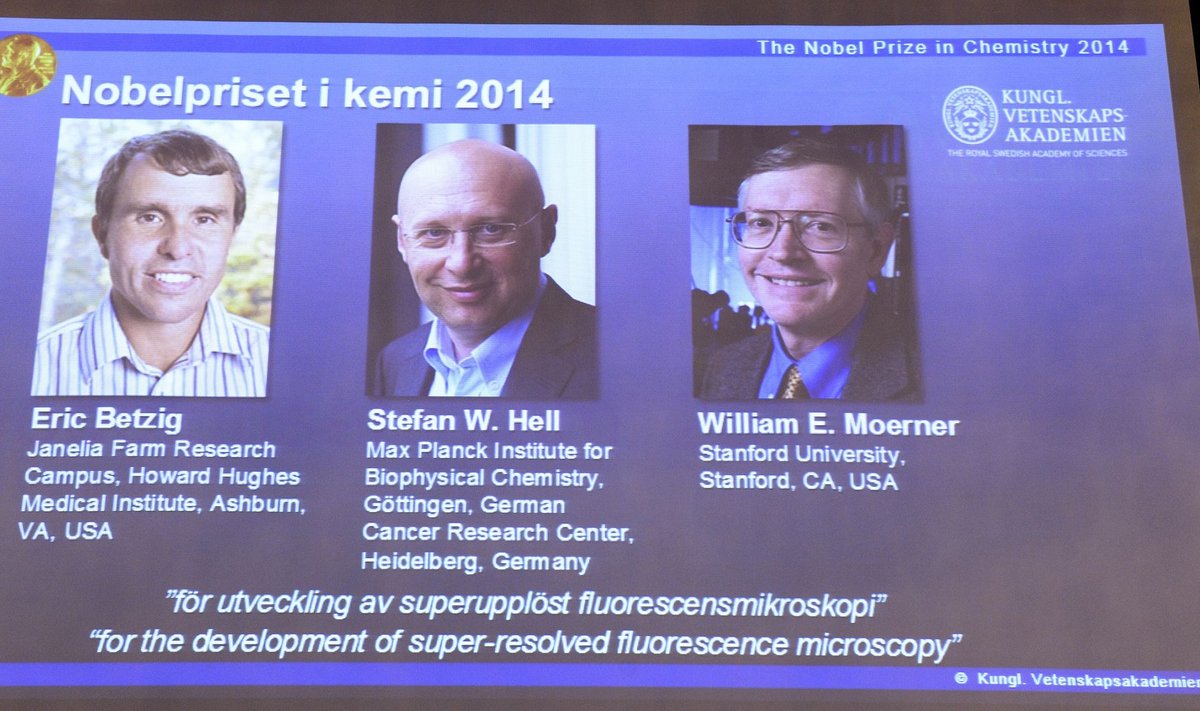 Nobeli võitjad keemiteaduses 2014