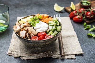 Grill Poke Bowl