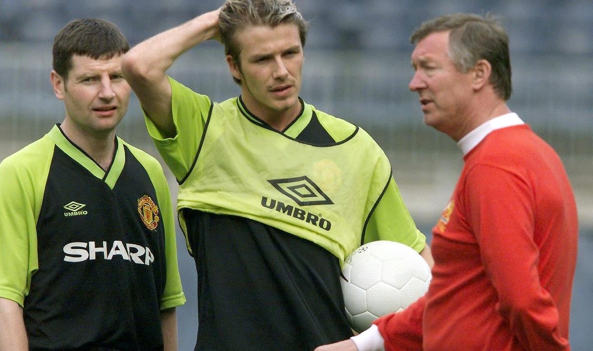 David Beckham ja Sir Alex Ferguson