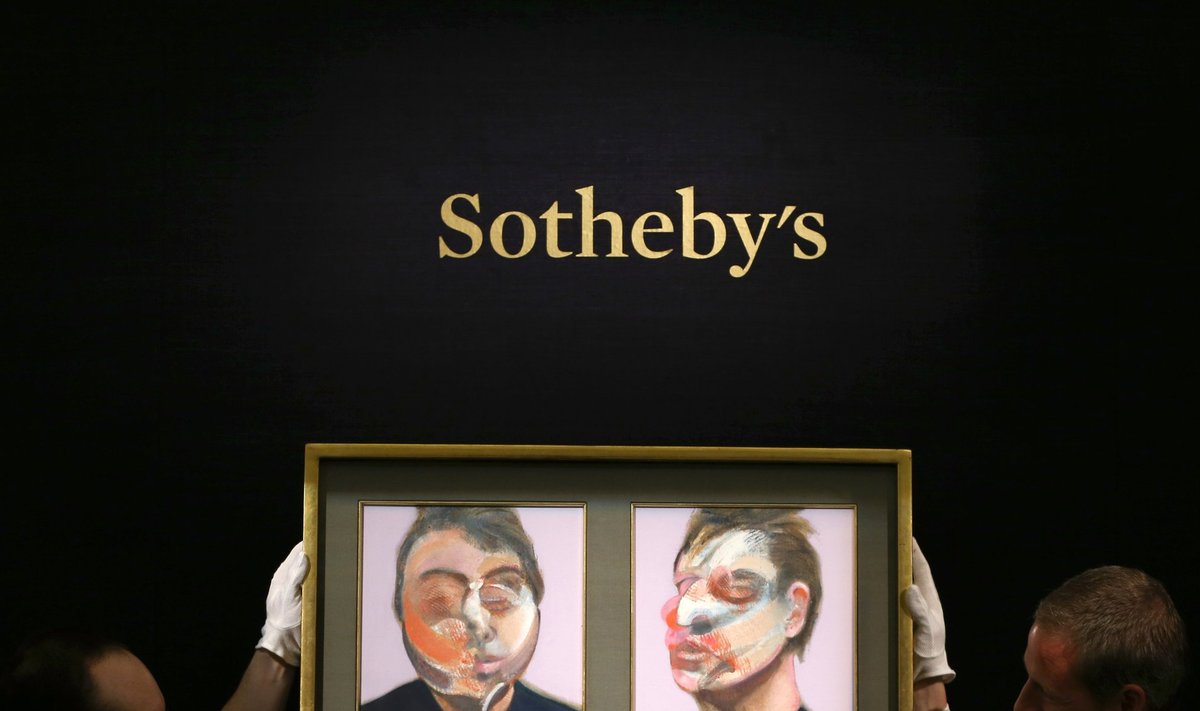 Francis Baconi  autoportreed Sotheby's  Londonis.