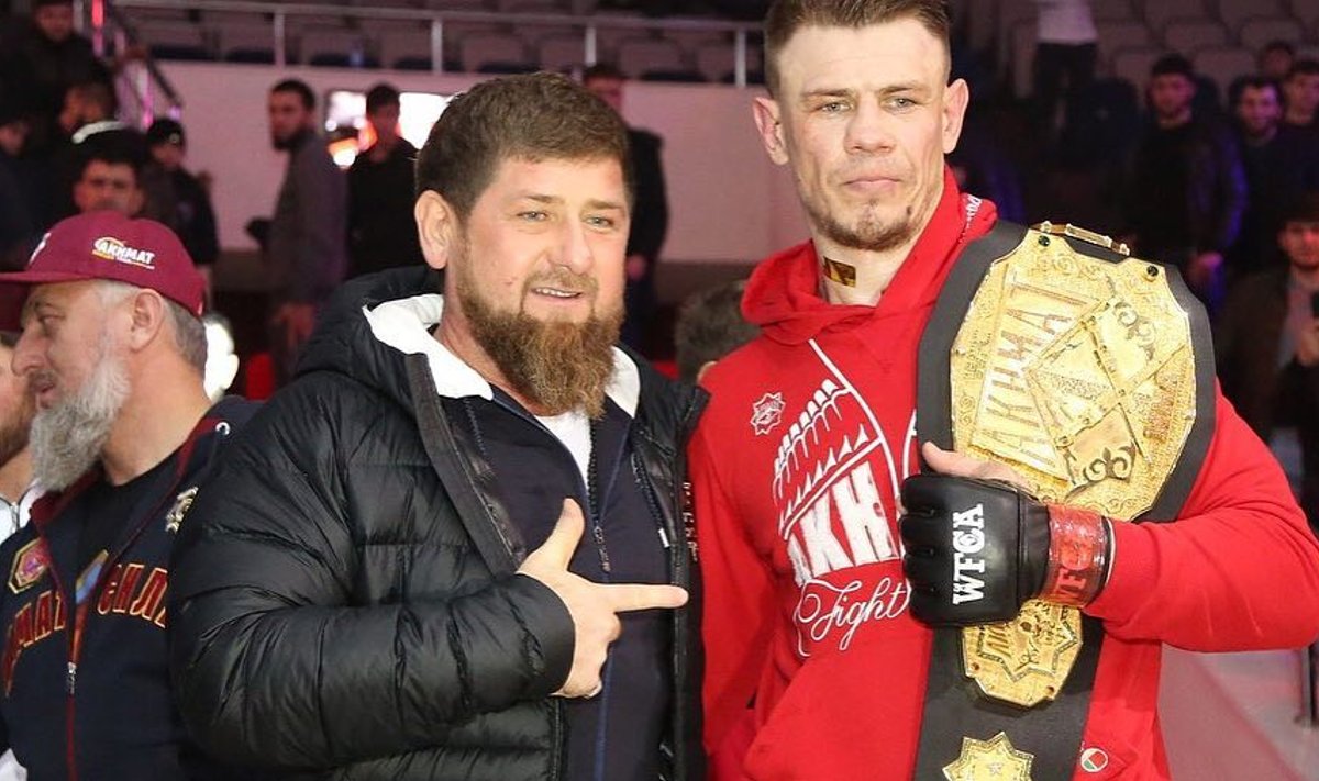 Ramzan Kadõrov ja Maxim Grishin