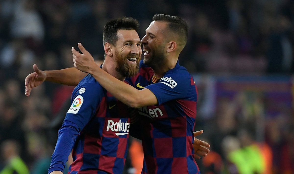 Lionel Messi sai taaskord tähistada väravate löömist.