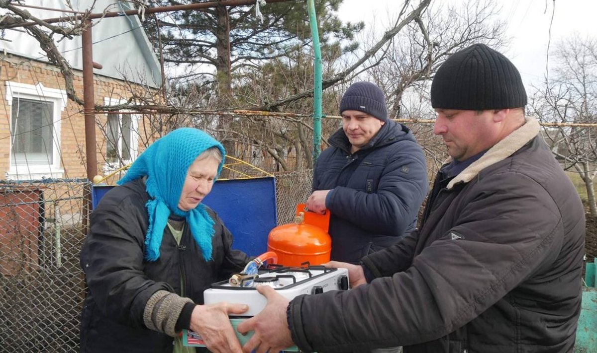 MTÜ Herojam Slava gaasipliit leiab abivajaja. Ukraina kui riik vajab aga ka infot, kui keegi peaks sahkerdama