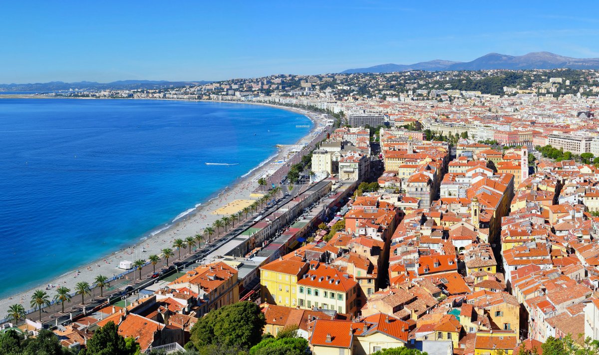 Nizza, Côte d'Azur.