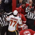 VIDEO | NHL-is sai näha massilöömingut, ka väravavahid sekkusid