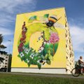 ФОТО | Суперграфика в виде буквы Õ украсит фасад еще одного дома в Ыйсмяэ