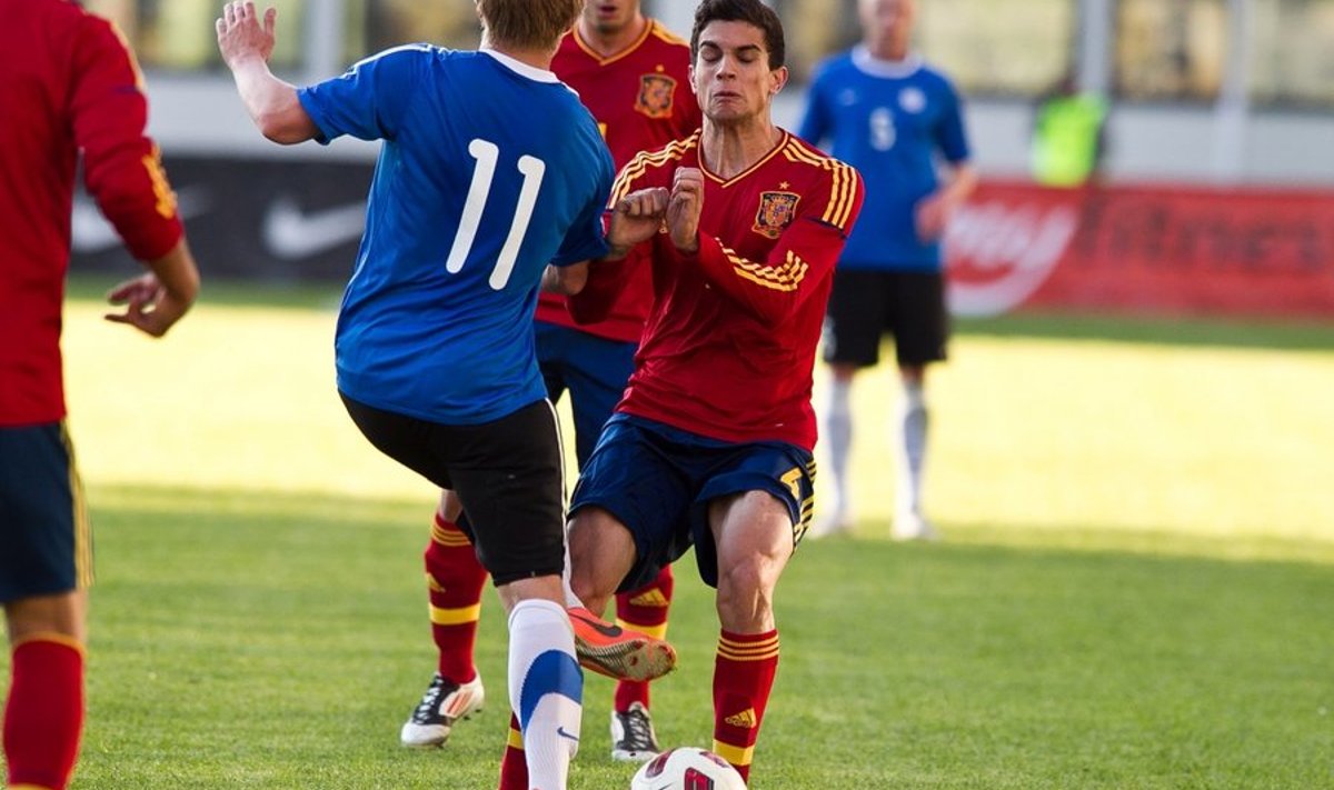 Eesti vs Hispaania U21 jalgpall