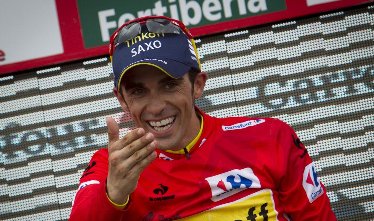 Alberto Contador liigub Vuelta võidu suunas