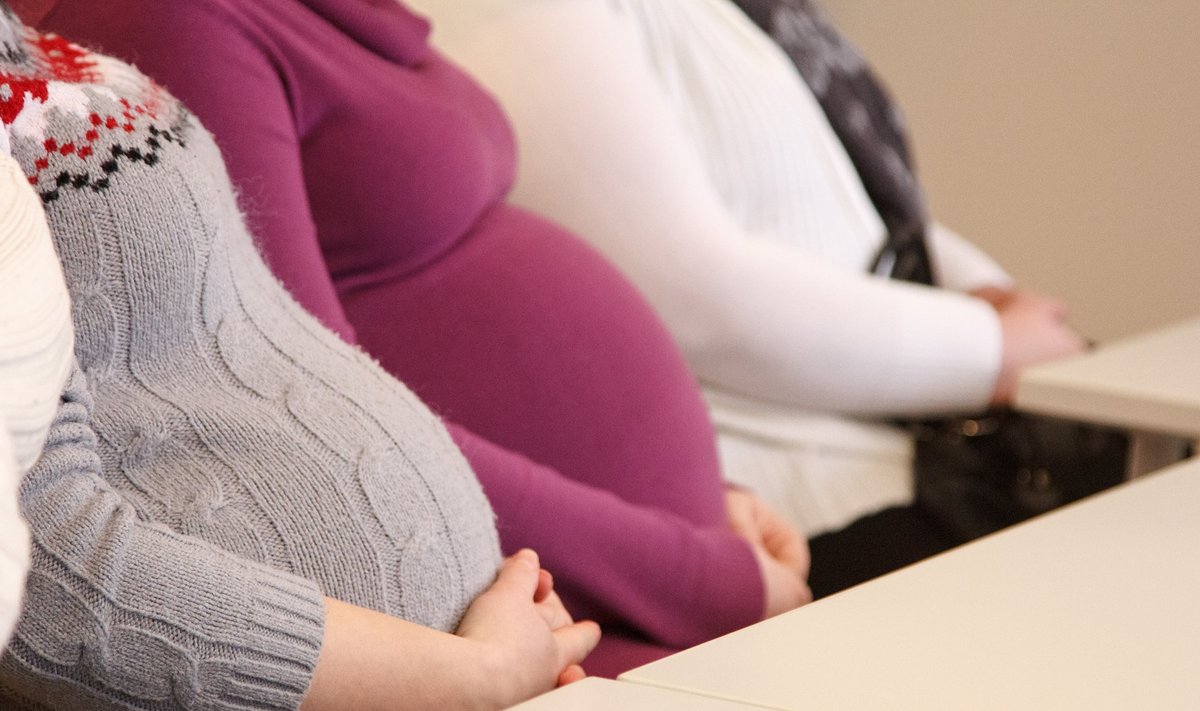 Läti rasedad naised Valga haiglas