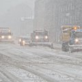 Maanteel lumesahast möödunud auto sai kannatada – maanteeamet soovitab möödasõitu sahast vältida