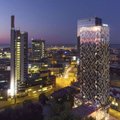 ФОТО | Строящийся в центре Таллинна небоскреб Skyon достиг максимальной высоты