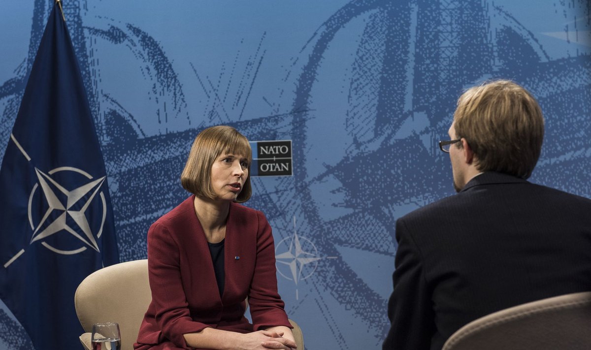President Kersti Kaljulaid rääkis Brüsselis Kaarel Kressale nii Eesti julgeoleku- kui ka sisepoliitikast.