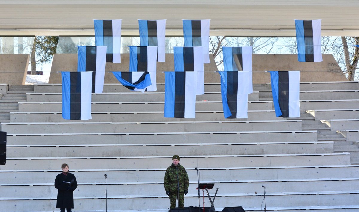 Eesti Vabariigi aastapäeva tähistamine Viljandis