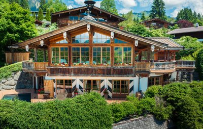 Austrias Kitzbühelis asuv 11 miljonit eurot maksnud villa, mida kohalike sõnul kasutas Putini tütar.
