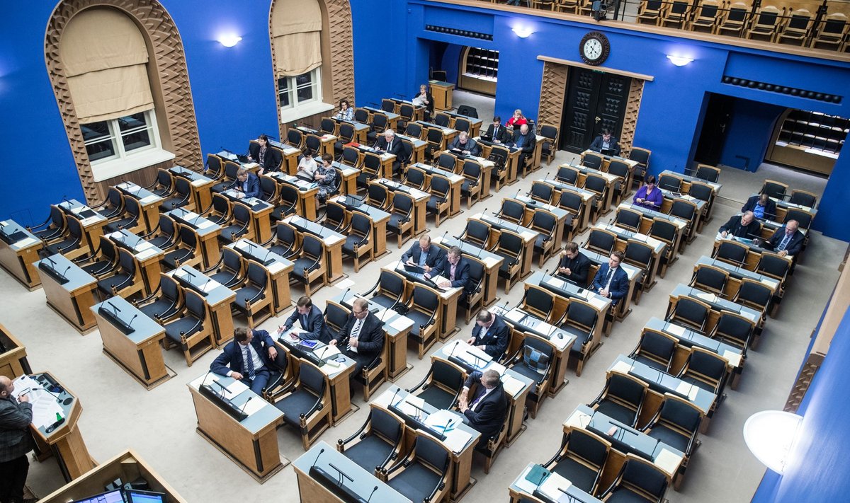 Eesti Vabariigi eelarve kolmas lugemine Riigikogus