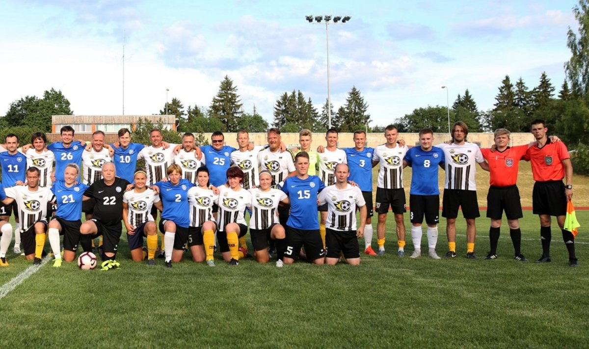 Eesti Jalgpalli Liidu (EJL) ja Põlvamaa võistkonnad