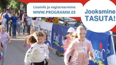 Kõik lapsed jooksma! Põhja-Tallinna lastejooks toimub juba sel laupäeval
