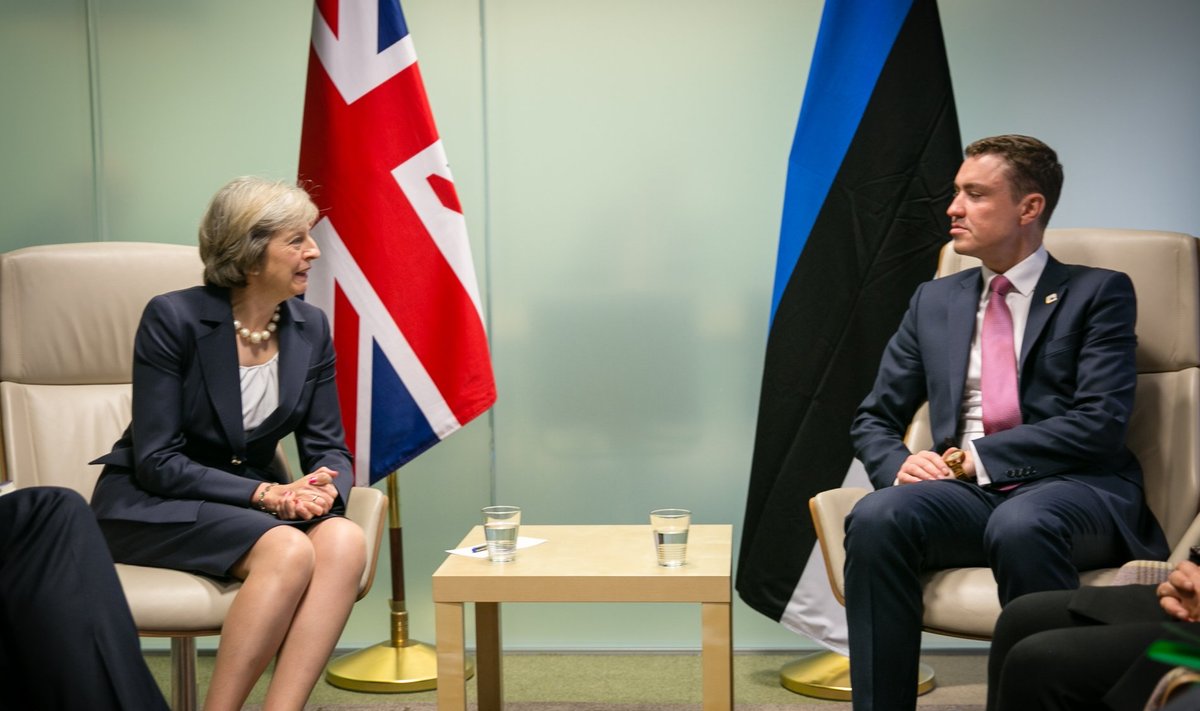 Theresa May ja Taavi Rõivas