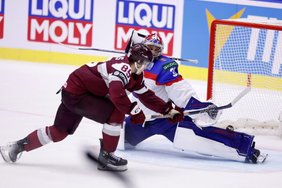 Läti hokikoondis võitis Slovakkiat ja säilitas edasipääsulootuse