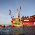 Greenpeace piirab taas Vene naftabaasi - 14 aktivisti panid end ketti
