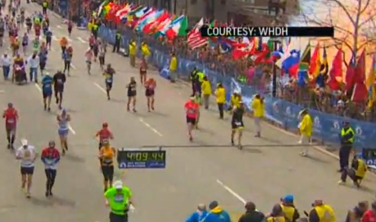 Plahvatus Bostoni maratoni finišis