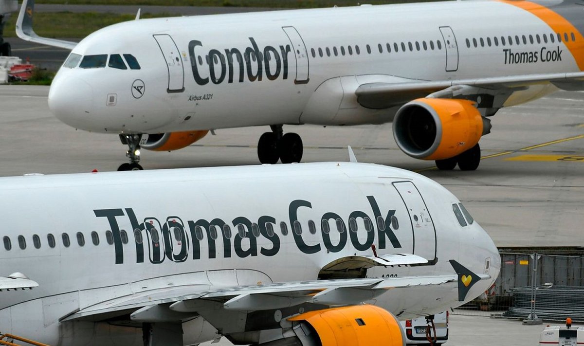 MA EI TULE ALLA! Thomas Cook lõpetas tegevuse, kuid selle tütarfirmast lennuliin Condor lendab edasi.