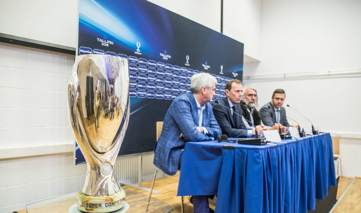 UEFA superkarika pressikonverents