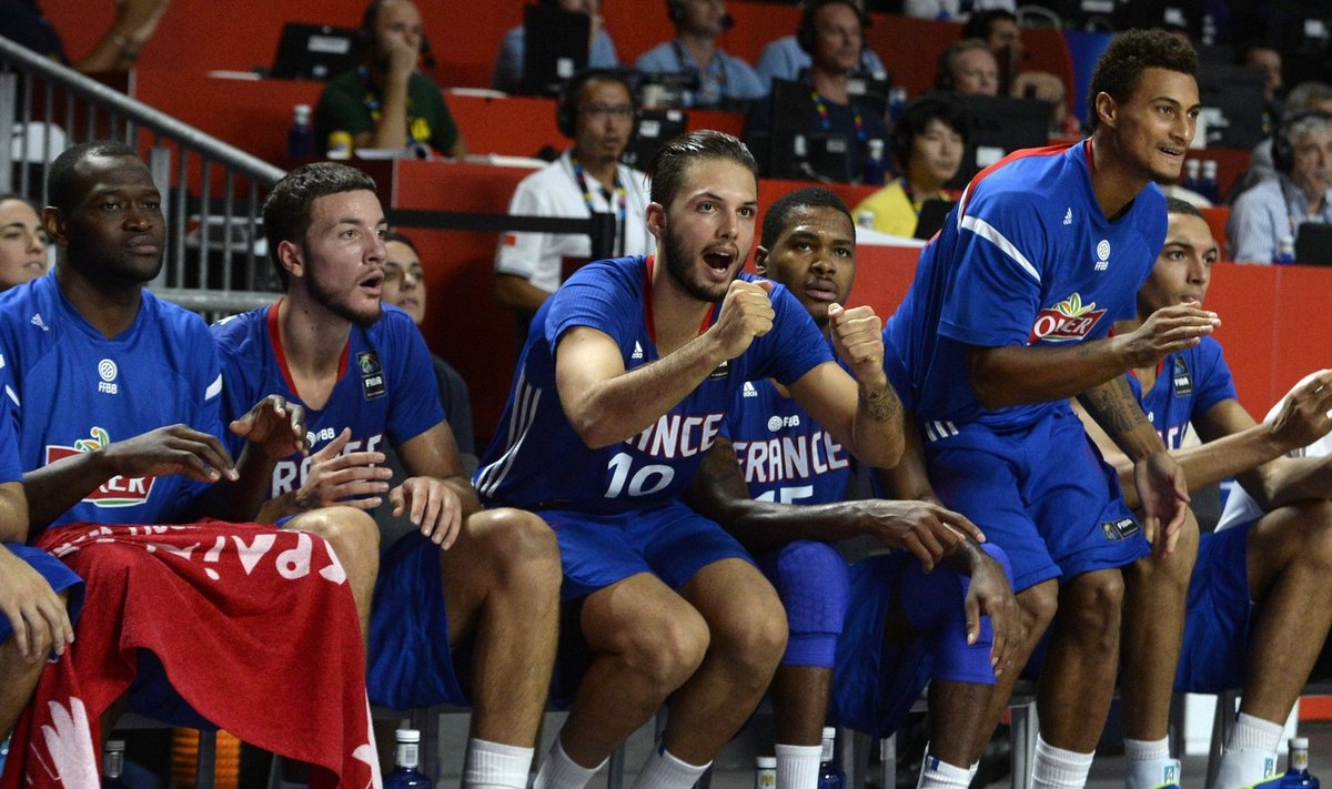 Prantsusmaa korvpallikoondis tegi ajaloolise MM-turniiri