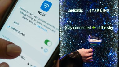 ФОТО | На самолетах airBaltic теперь будет бесплатный интернет SpaceX Starlink. RusDelfi удалось испробовать его одними из первых