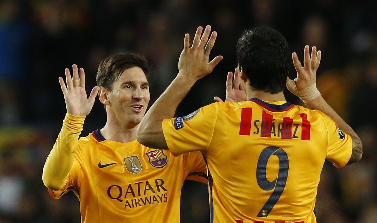 Lionel Messi ja Luis Suarez