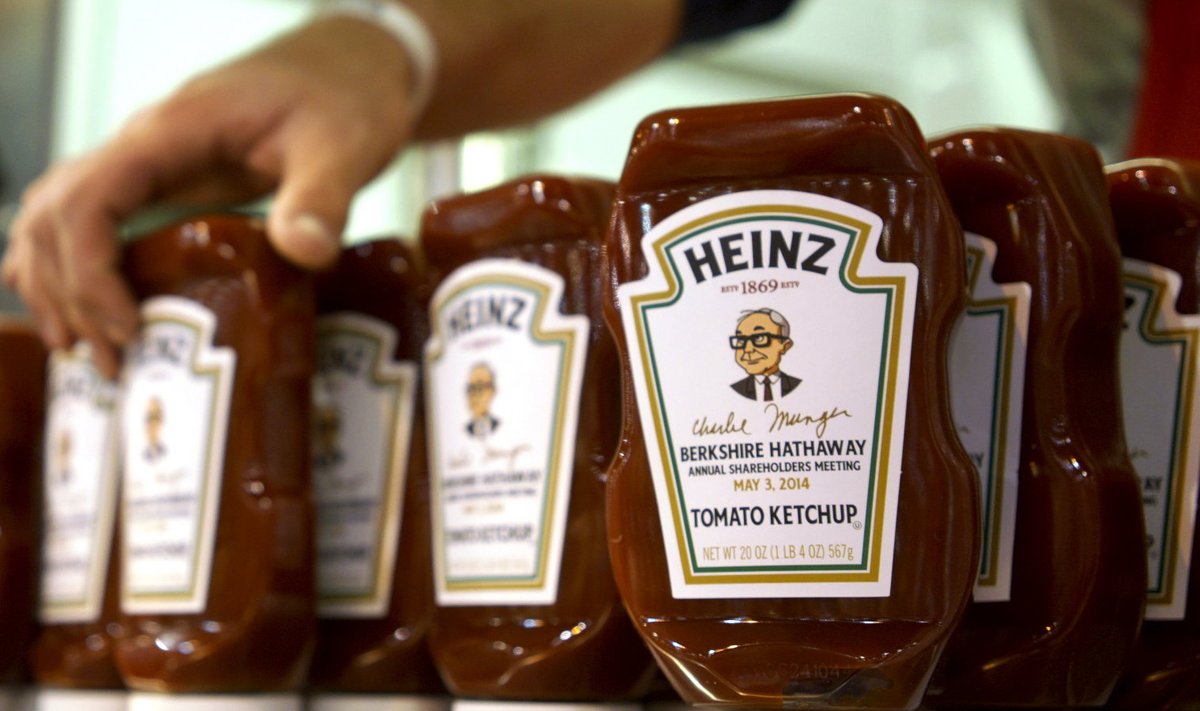 Kraft Heinzi spetsiaalne ketšup Berkshire Hathaway aastakoosolekuks.
