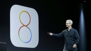 Apple'i nutiseadmete opsüsteem iOS 8 laenab üllatavalt palju Androidilt
