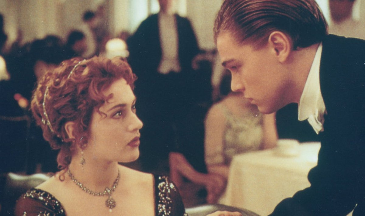 Film "Titanic", Kate Winslet ja Leonardo DiCaprio