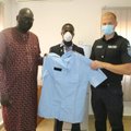 Эстонские полицейские отправили правоохранительным органам Гамбии свою форму старого образца