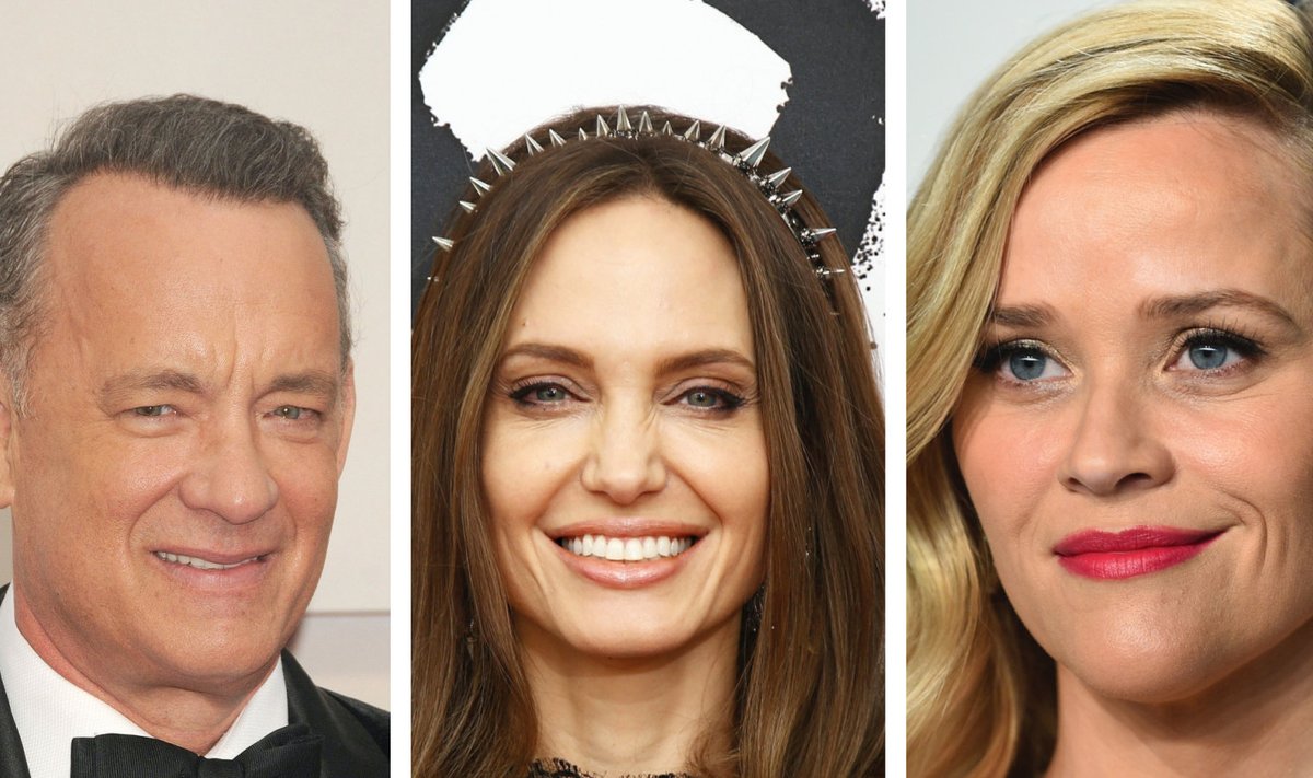 Tom Hanks, Angelina Jolie, Reese Witherspoon
