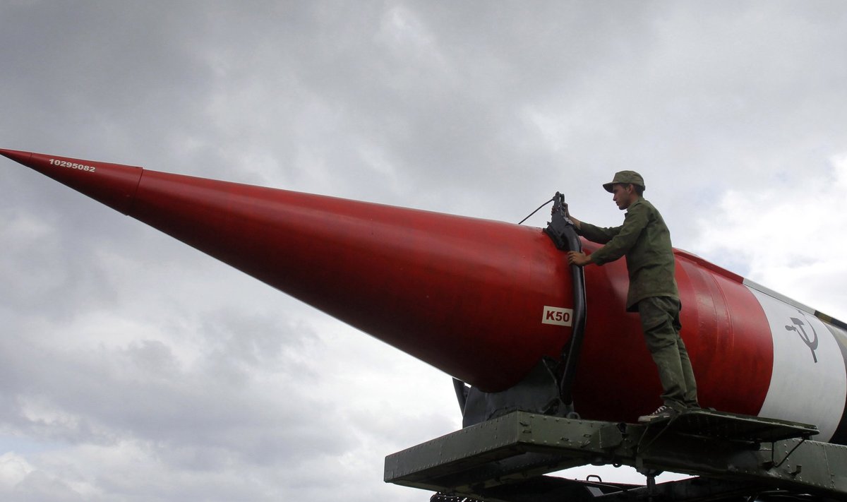Nõukogude rakettide tühje kesti eksponeeritakse Havanas nüüd turistidele.