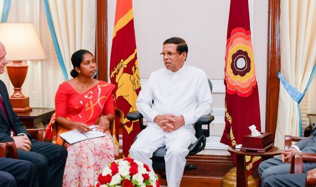 esti suursaadik Sri Lankal andis üle oma volikirja