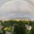 ФОТО читателя Delfi | Смотрите, какая идеальная радуга была видна на небе Таллинна!