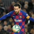 Lionel Messi päästis Barcelona jaoks päeva ja aitas klubi liidriks