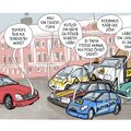 KARIKATUUR | Autod protestivad: koormus käib üle jõu!
