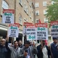 FOTO | Bolti juhid protestisid Londonis: ettevõte käitub töötajatega sama julmalt kui Uber
