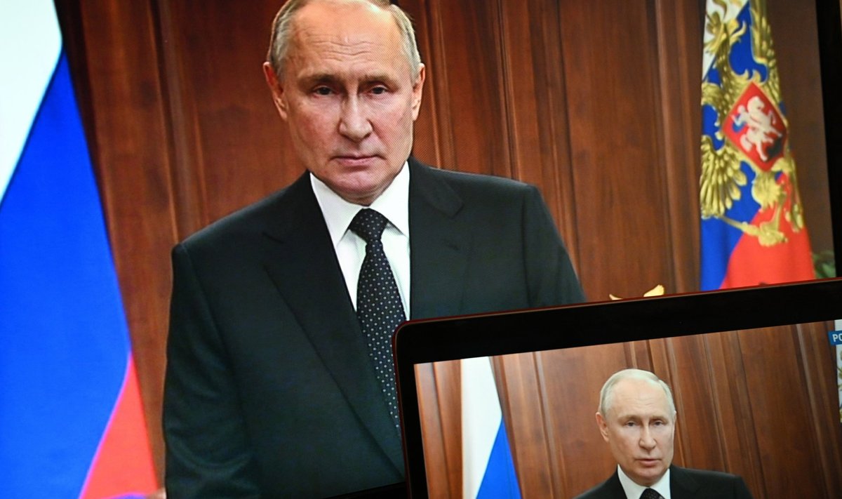 Putin süüdisitas Prigožinit "noa selga löömises"