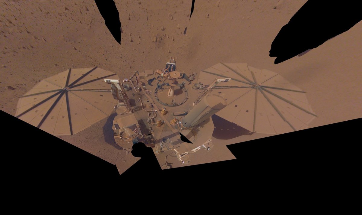 Aastatel 2018-2022 Marstegutsenud maandur InSight