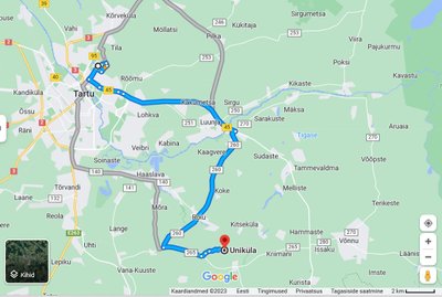 ERM - Uniküla kõige otsem tee.